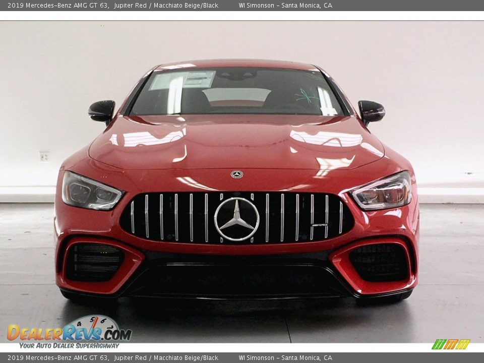 2019 Mercedes-Benz AMG GT 63 Jupiter Red / Macchiato Beige/Black Photo #2