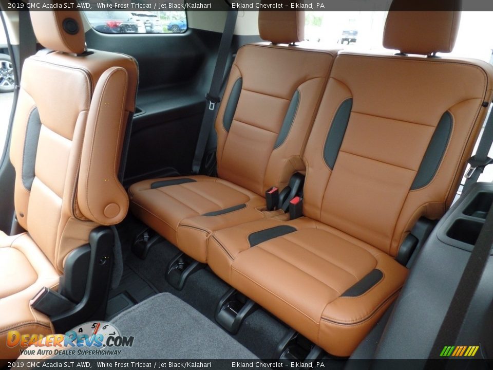 2019 GMC Acadia SLT AWD White Frost Tricoat / Jet Black/Kalahari Photo #36