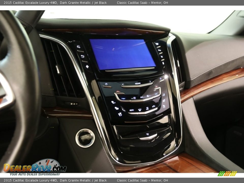2015 Cadillac Escalade Luxury 4WD Dark Granite Metallic / Jet Black Photo #9