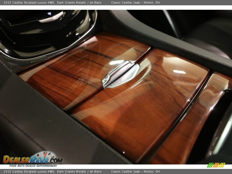 2015 Cadillac Escalade Luxury 4WD Dark Granite Metallic / Jet Black Photo #14