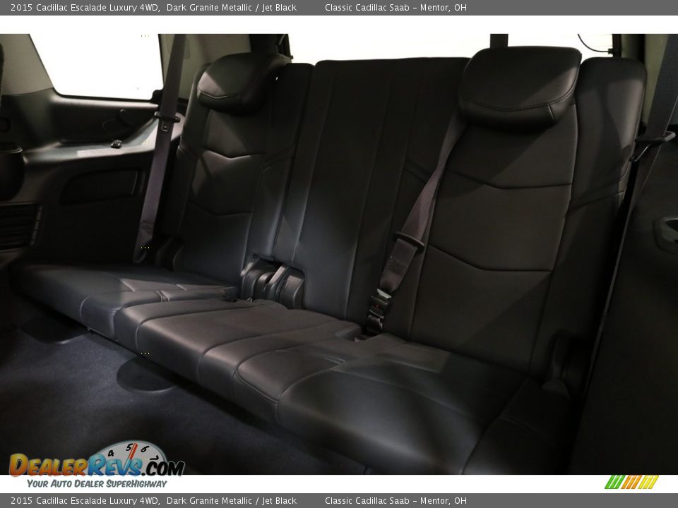 2015 Cadillac Escalade Luxury 4WD Dark Granite Metallic / Jet Black Photo #19