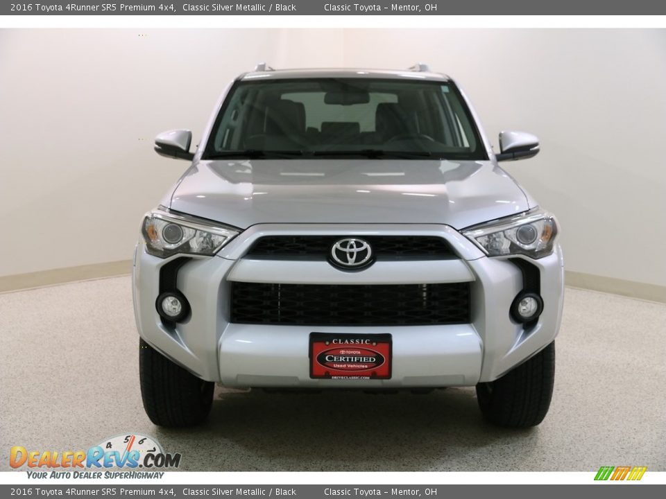 2016 Toyota 4Runner SR5 Premium 4x4 Classic Silver Metallic / Black Photo #2