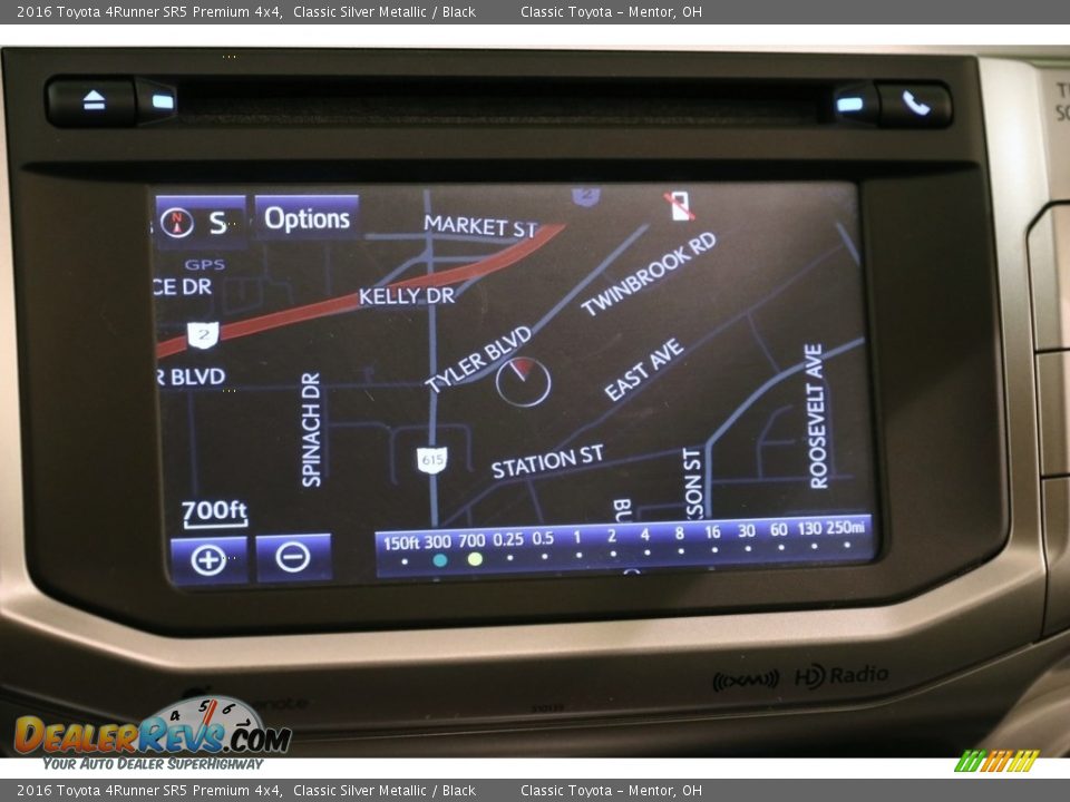 2016 Toyota 4Runner SR5 Premium 4x4 Classic Silver Metallic / Black Photo #12