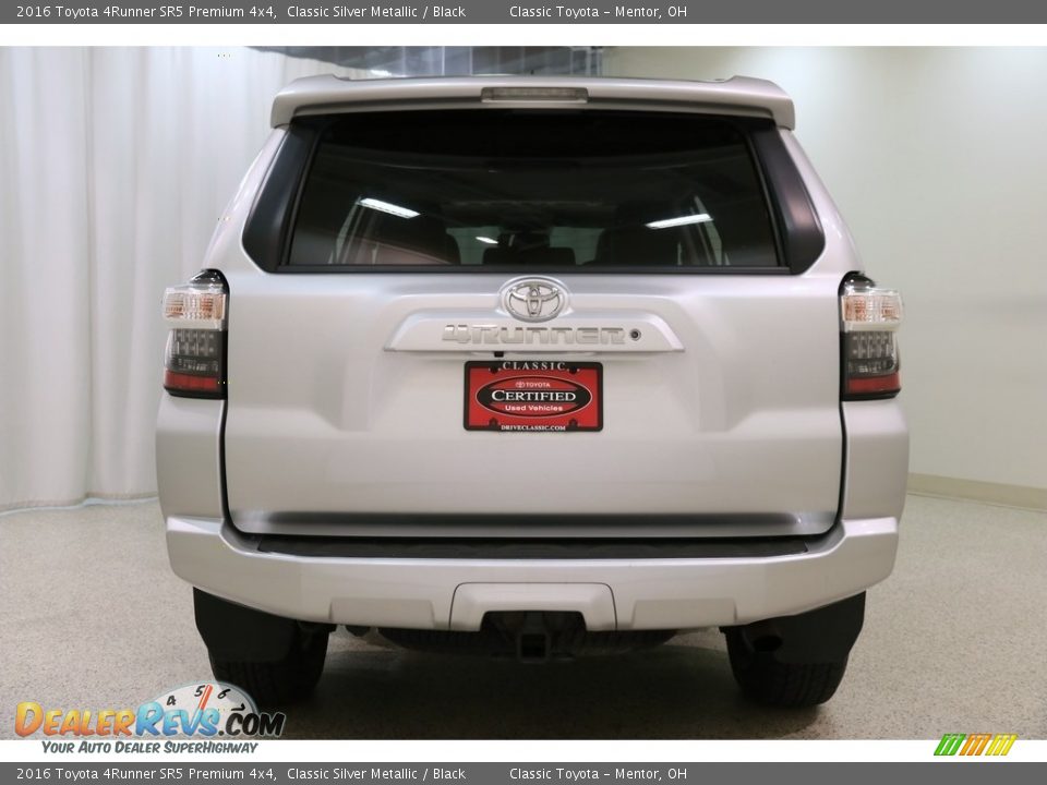 2016 Toyota 4Runner SR5 Premium 4x4 Classic Silver Metallic / Black Photo #19