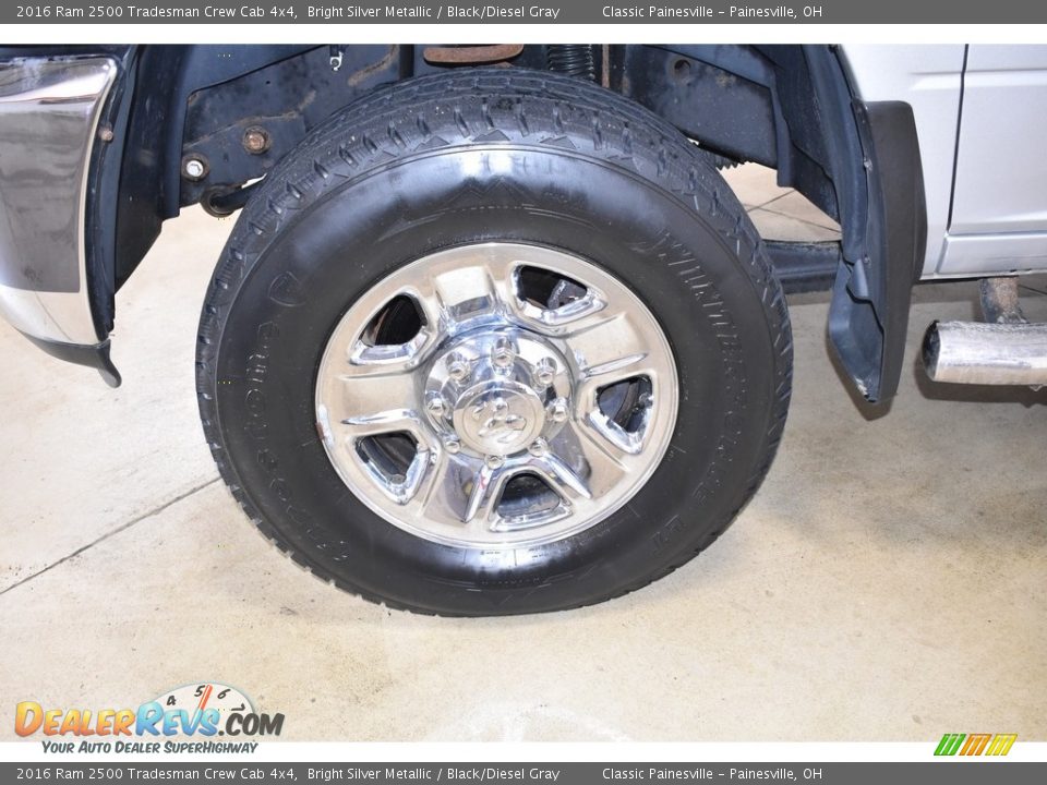 2016 Ram 2500 Tradesman Crew Cab 4x4 Bright Silver Metallic / Black/Diesel Gray Photo #5