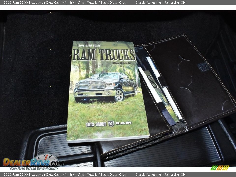 2016 Ram 2500 Tradesman Crew Cab 4x4 Bright Silver Metallic / Black/Diesel Gray Photo #16