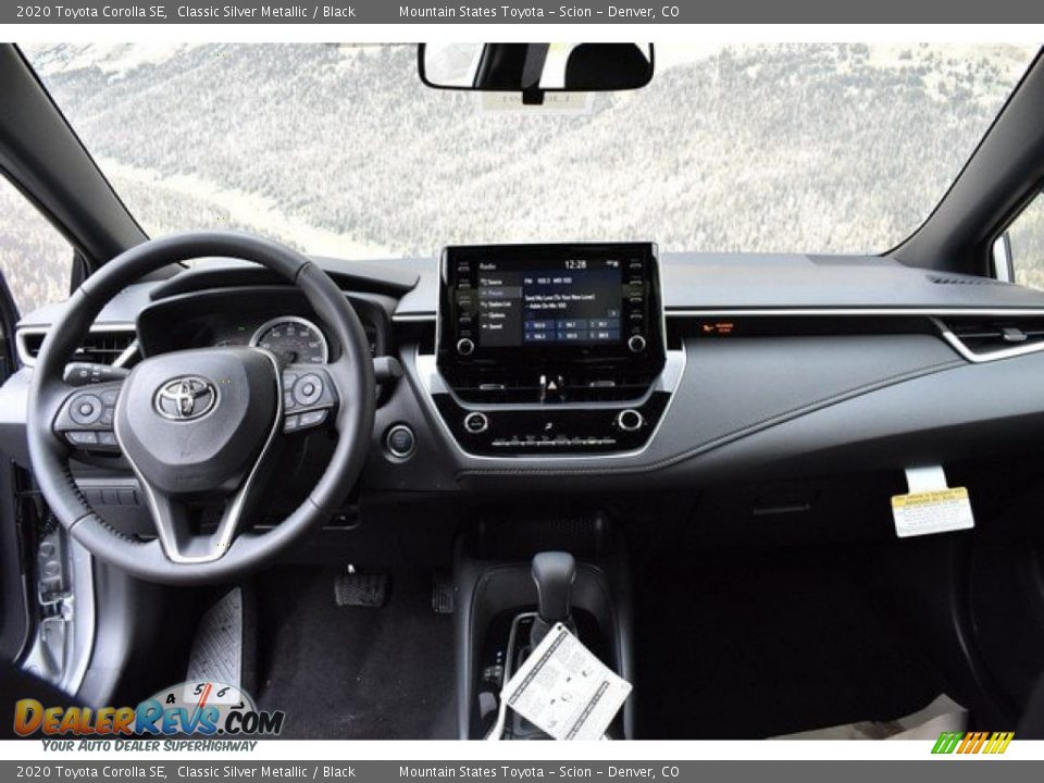 2020 Toyota Corolla SE Classic Silver Metallic / Black Photo #7