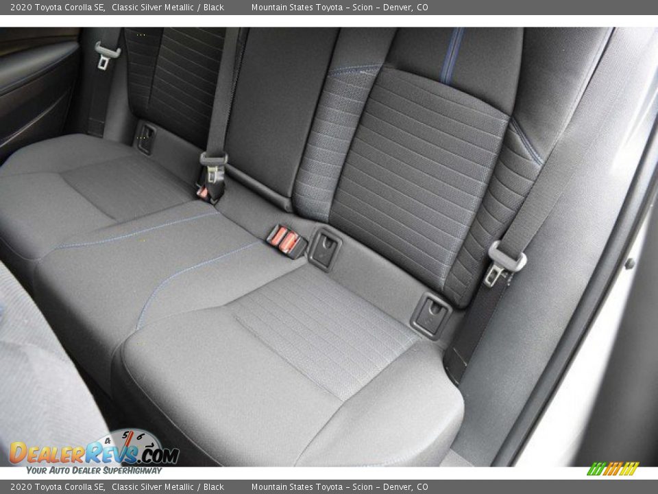 2020 Toyota Corolla SE Classic Silver Metallic / Black Photo #10