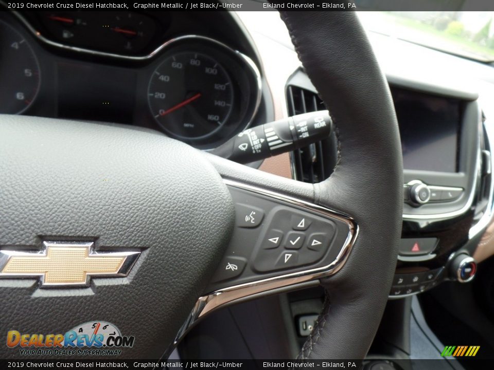 2019 Chevrolet Cruze Diesel Hatchback Steering Wheel Photo #23
