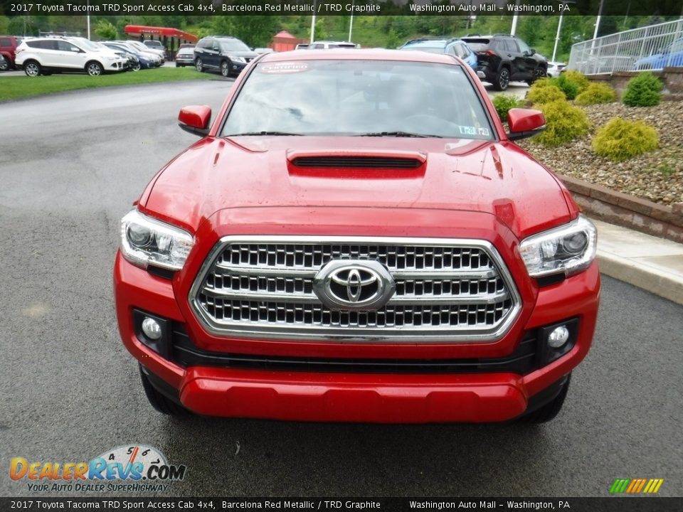 2017 Toyota Tacoma TRD Sport Access Cab 4x4 Barcelona Red Metallic / TRD Graphite Photo #6