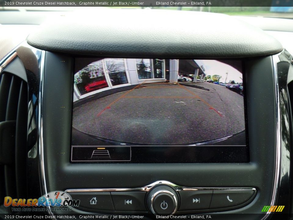 2019 Chevrolet Cruze Diesel Hatchback Graphite Metallic / Jet Black/­Umber Photo #30