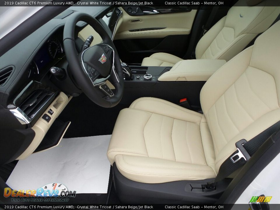 Front Seat of 2019 Cadillac CT6 Premium Luxury AWD Photo #3