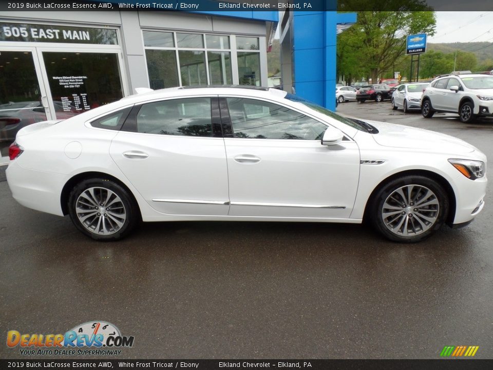 2019 Buick LaCrosse Essence AWD White Frost Tricoat / Ebony Photo #4