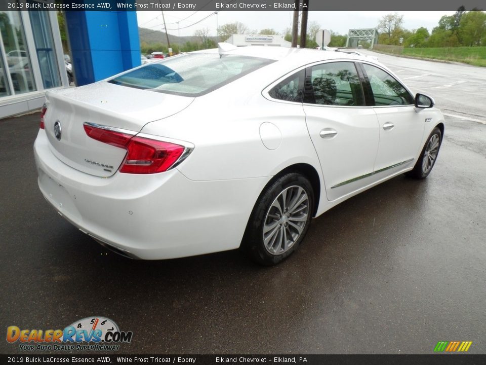 2019 Buick LaCrosse Essence AWD White Frost Tricoat / Ebony Photo #5