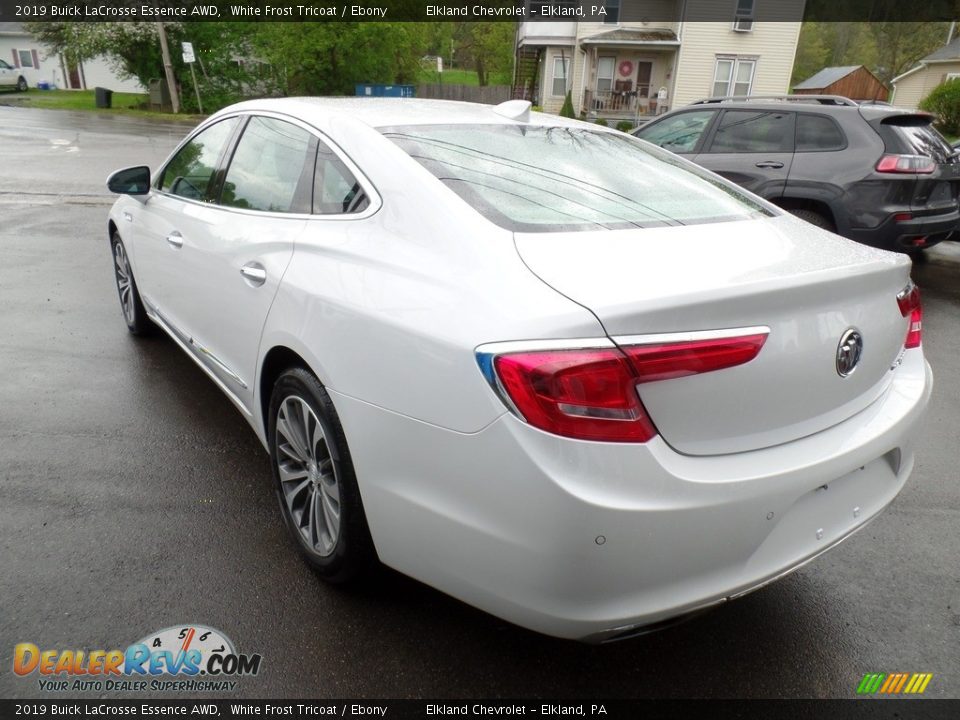2019 Buick LaCrosse Essence AWD White Frost Tricoat / Ebony Photo #7