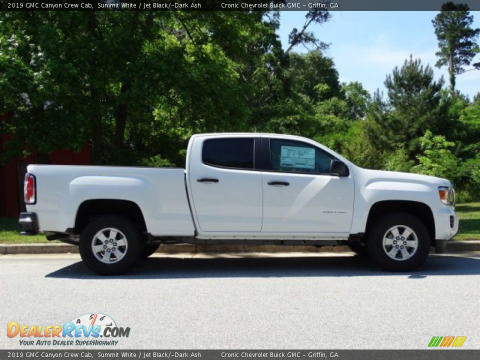 2019 GMC Canyon Crew Cab Summit White / Jet Black/­Dark Ash Photo #2