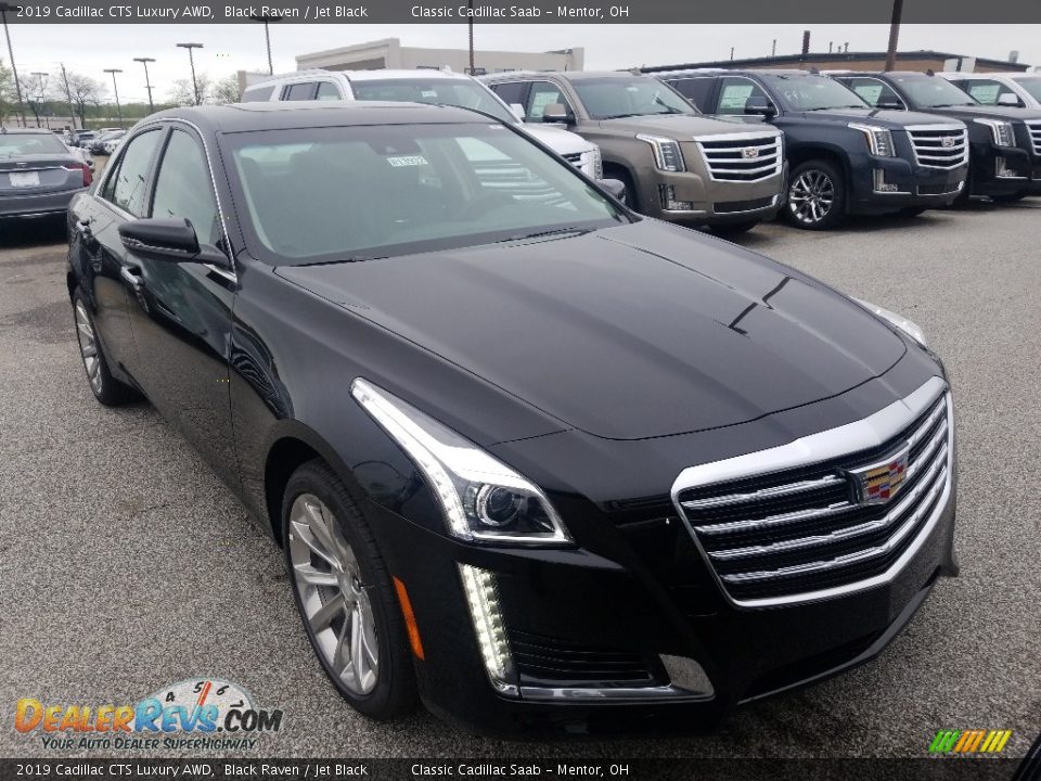 2019 Cadillac CTS Luxury AWD Black Raven / Jet Black Photo #1