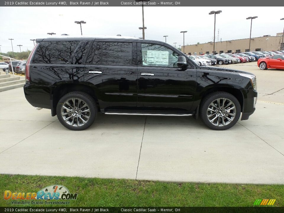 2019 Cadillac Escalade Luxury 4WD Black Raven / Jet Black Photo #2