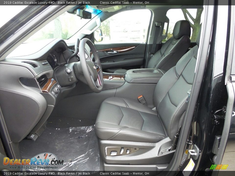 2019 Cadillac Escalade Luxury 4WD Black Raven / Jet Black Photo #3