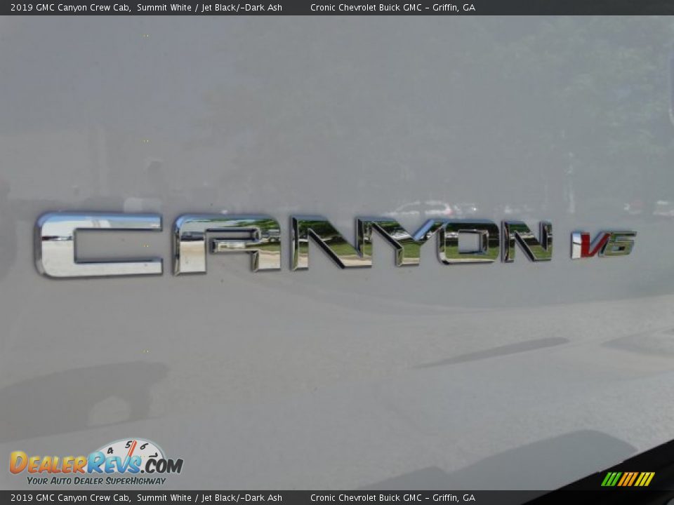 2019 GMC Canyon Crew Cab Summit White / Jet Black/­Dark Ash Photo #9
