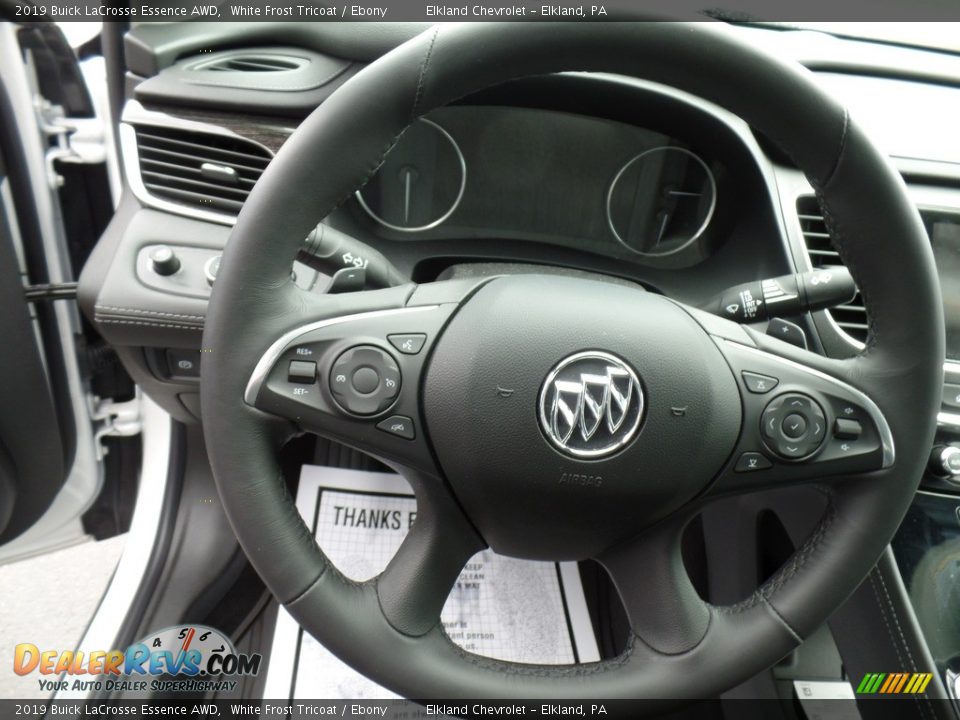 2019 Buick LaCrosse Essence AWD Steering Wheel Photo #18