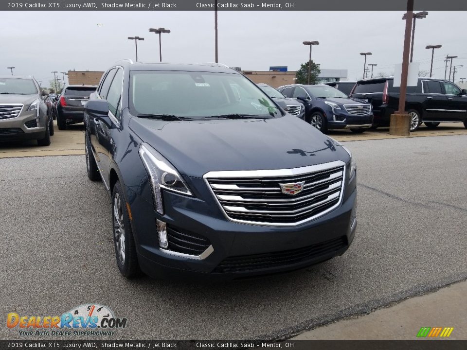 2019 Cadillac XT5 Luxury AWD Shadow Metallic / Jet Black Photo #1