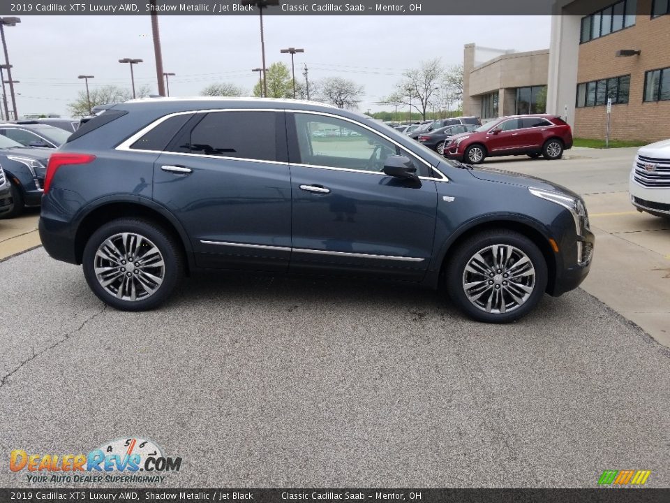 2019 Cadillac XT5 Luxury AWD Shadow Metallic / Jet Black Photo #2