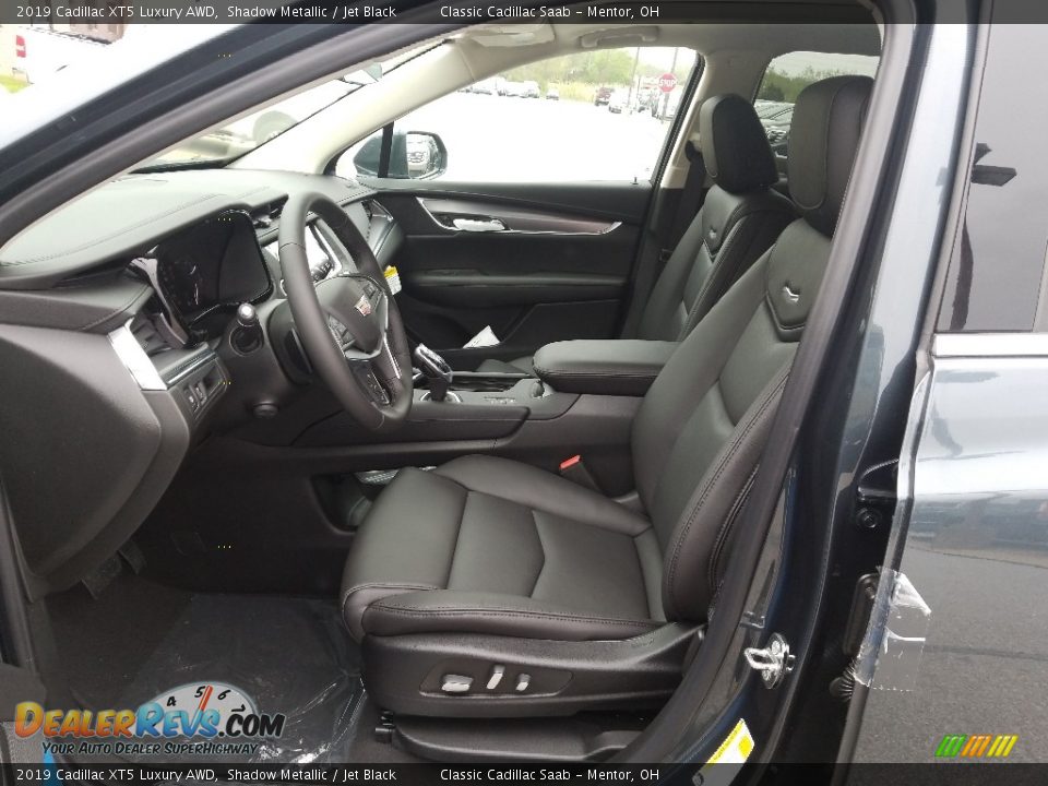 2019 Cadillac XT5 Luxury AWD Shadow Metallic / Jet Black Photo #3