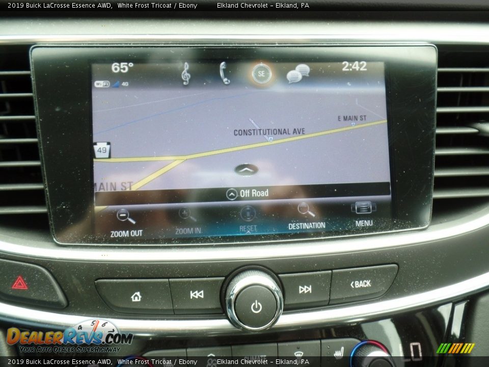 Navigation of 2019 Buick LaCrosse Essence AWD Photo #26