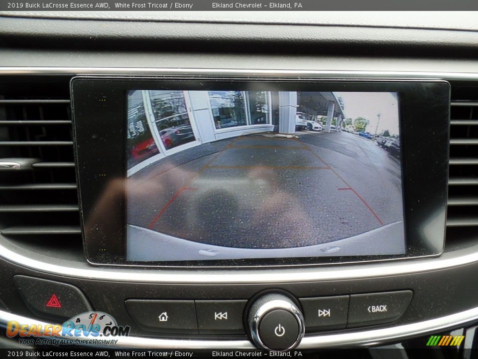 2019 Buick LaCrosse Essence AWD White Frost Tricoat / Ebony Photo #27