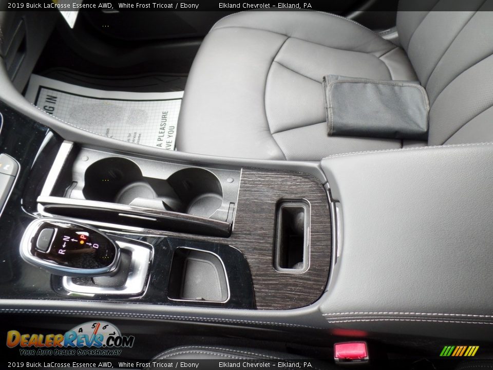 2019 Buick LaCrosse Essence AWD White Frost Tricoat / Ebony Photo #29
