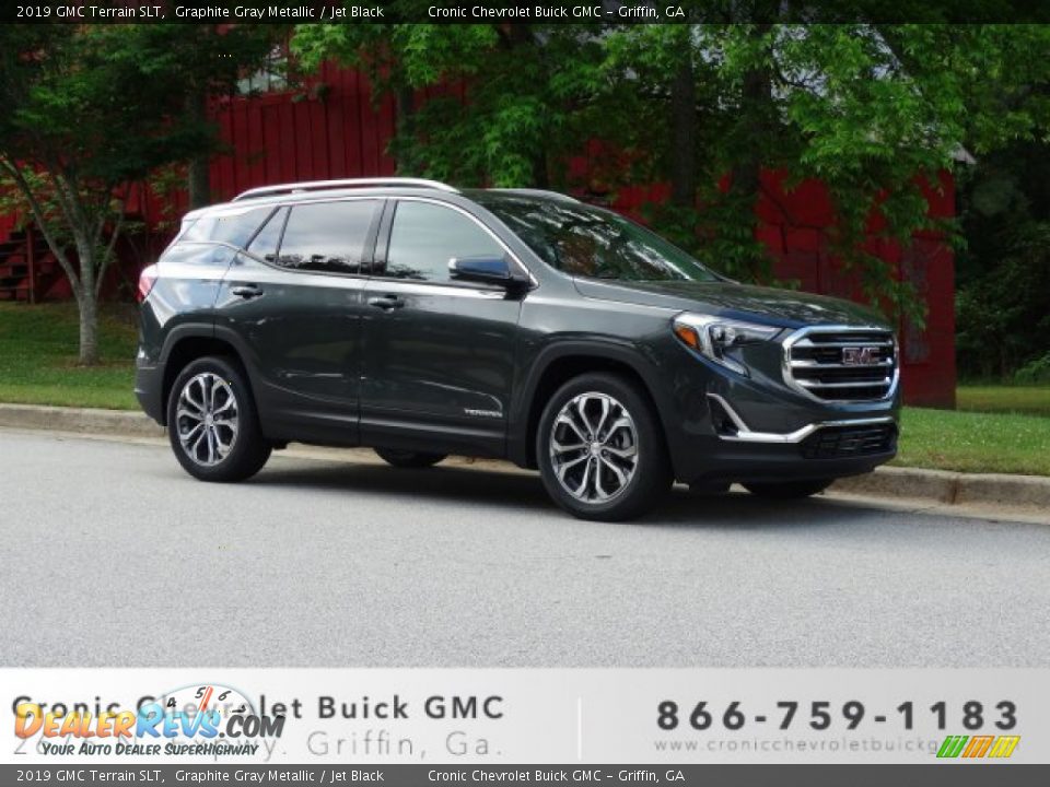 2019 GMC Terrain SLT Graphite Gray Metallic / Jet Black Photo #1