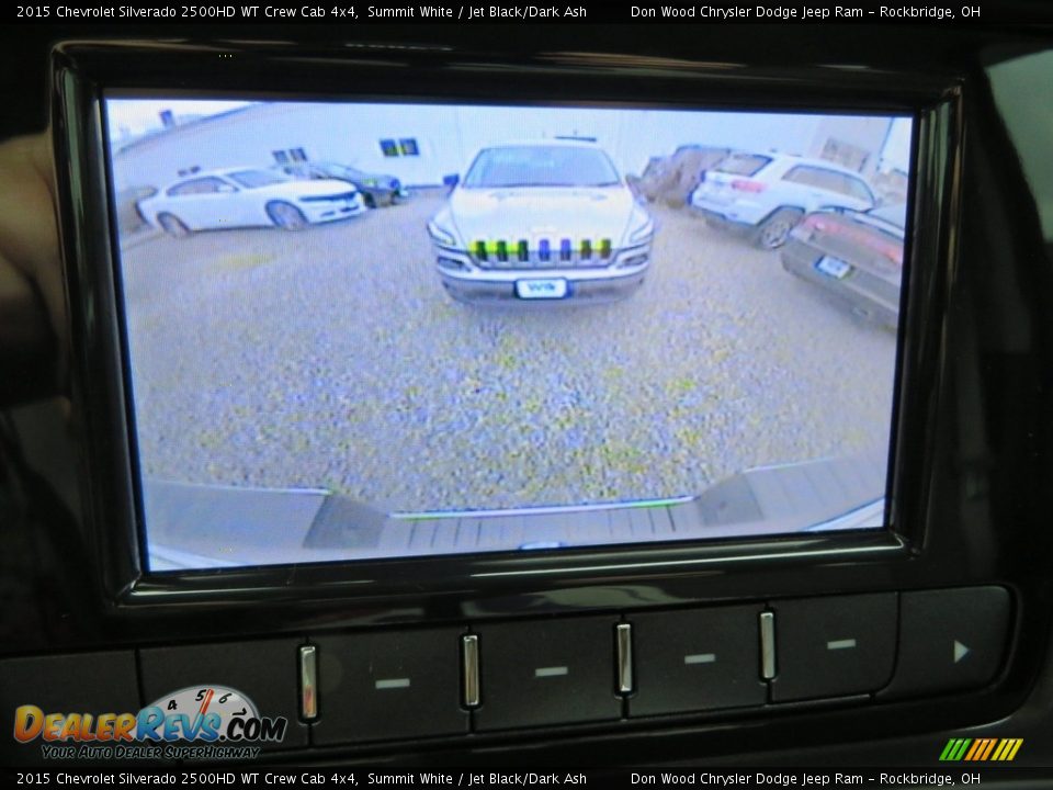 2015 Chevrolet Silverado 2500HD WT Crew Cab 4x4 Summit White / Jet Black/Dark Ash Photo #2