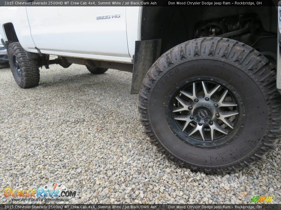 2015 Chevrolet Silverado 2500HD WT Crew Cab 4x4 Summit White / Jet Black/Dark Ash Photo #3