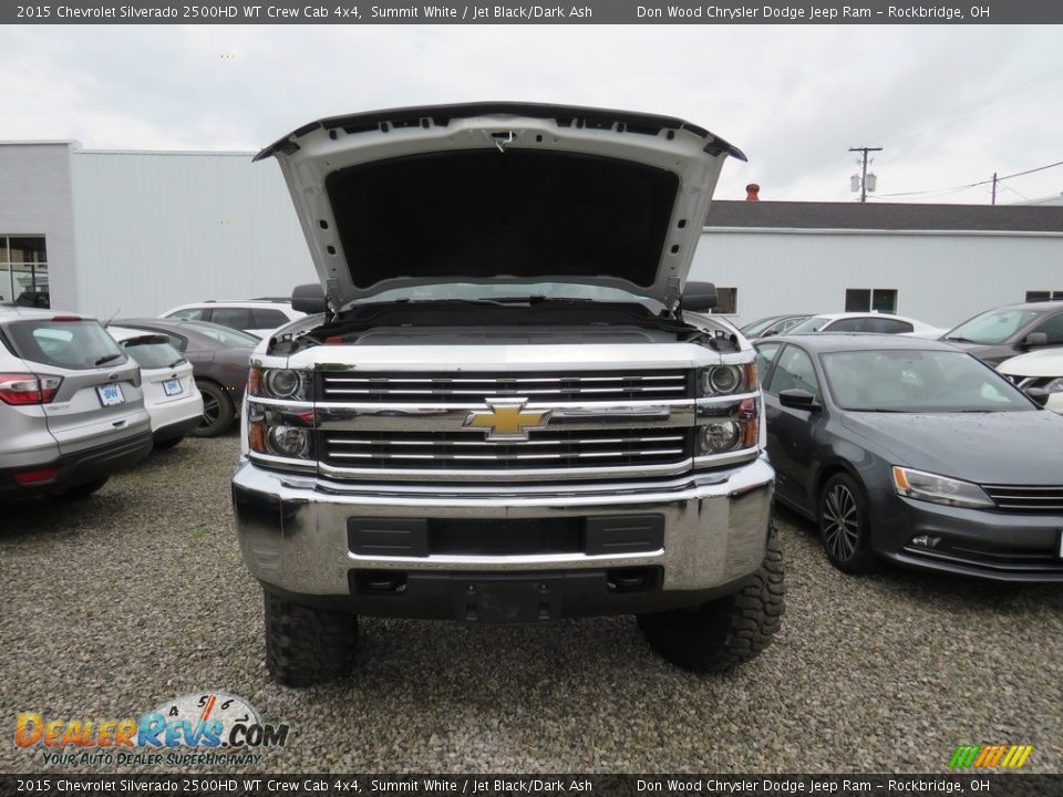 2015 Chevrolet Silverado 2500HD WT Crew Cab 4x4 Summit White / Jet Black/Dark Ash Photo #6