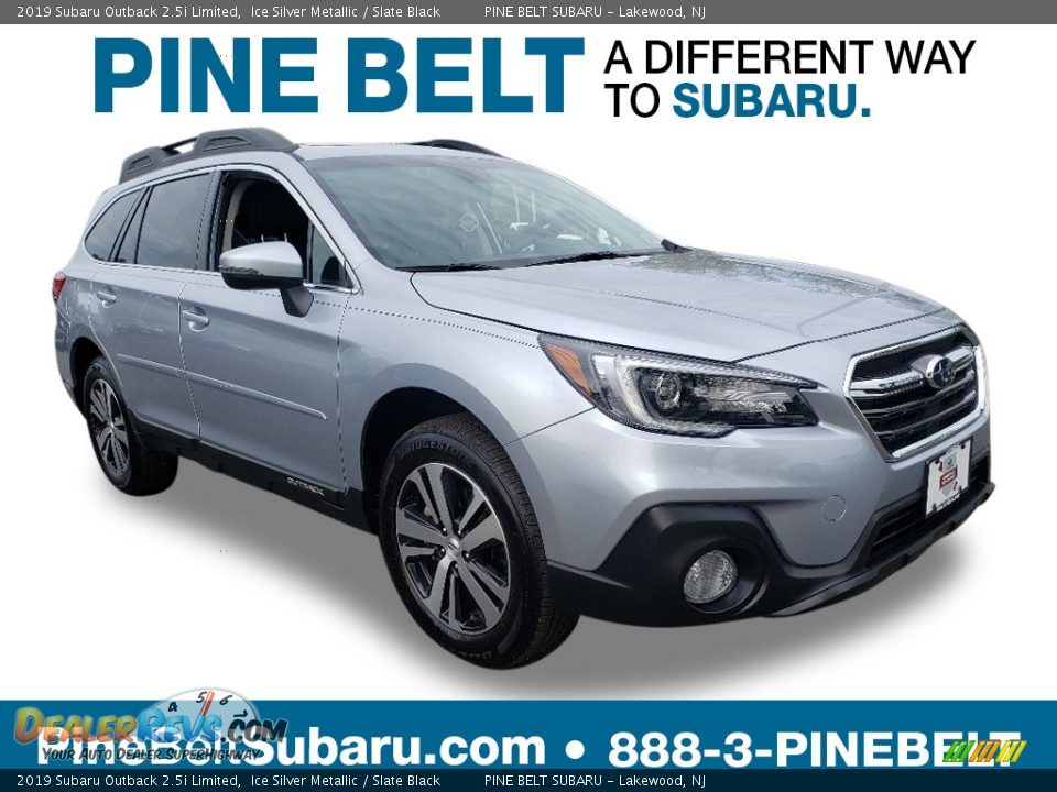 2019 Subaru Outback 2.5i Limited Ice Silver Metallic / Slate Black Photo #1