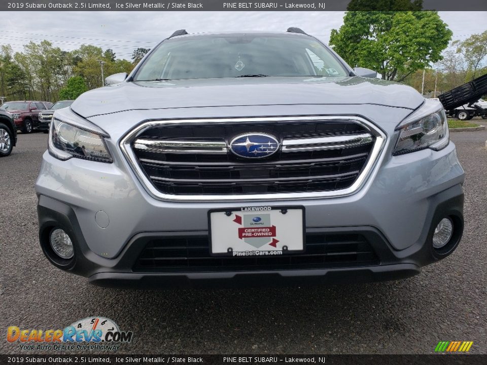 2019 Subaru Outback 2.5i Limited Ice Silver Metallic / Slate Black Photo #2
