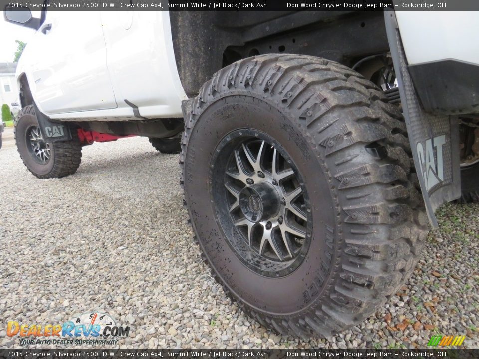 2015 Chevrolet Silverado 2500HD WT Crew Cab 4x4 Summit White / Jet Black/Dark Ash Photo #10