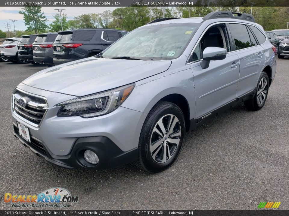 2019 Subaru Outback 2.5i Limited Ice Silver Metallic / Slate Black Photo #3