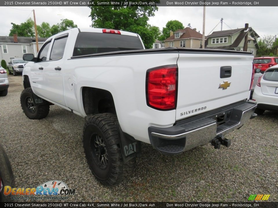 2015 Chevrolet Silverado 2500HD WT Crew Cab 4x4 Summit White / Jet Black/Dark Ash Photo #11