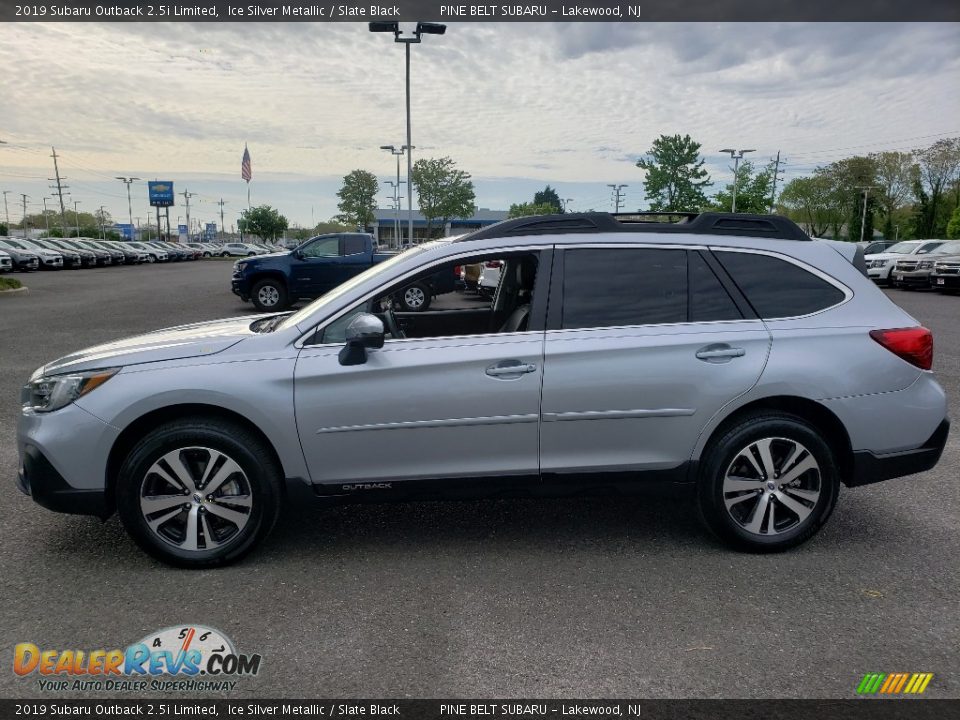 2019 Subaru Outback 2.5i Limited Ice Silver Metallic / Slate Black Photo #4
