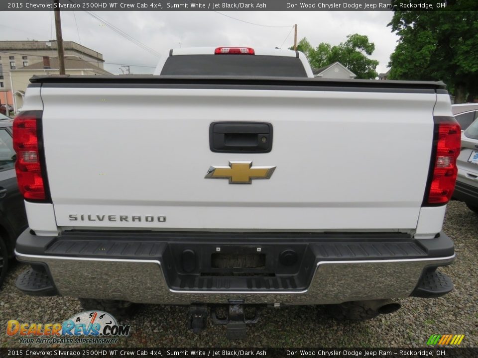 2015 Chevrolet Silverado 2500HD WT Crew Cab 4x4 Summit White / Jet Black/Dark Ash Photo #12