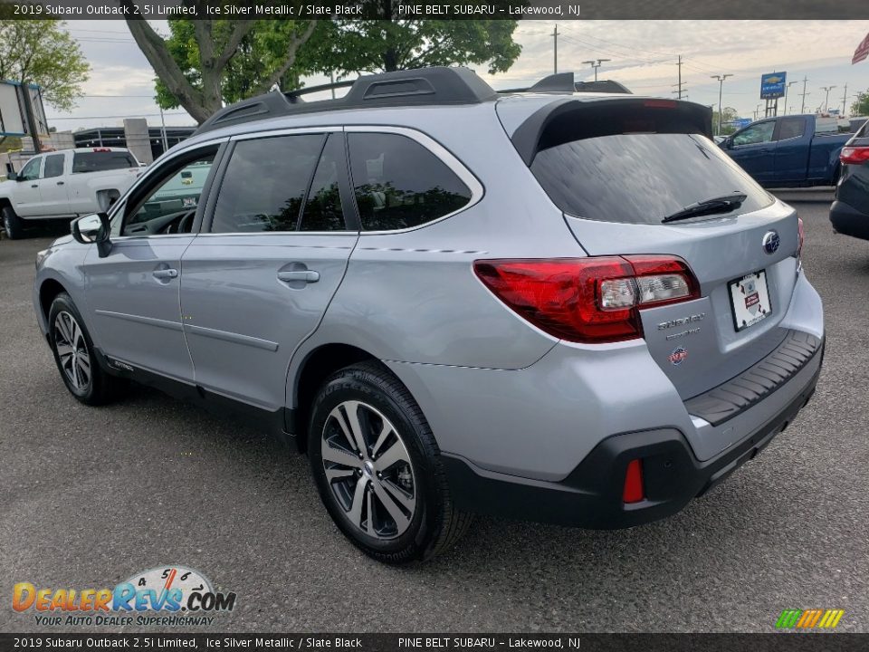 2019 Subaru Outback 2.5i Limited Ice Silver Metallic / Slate Black Photo #5