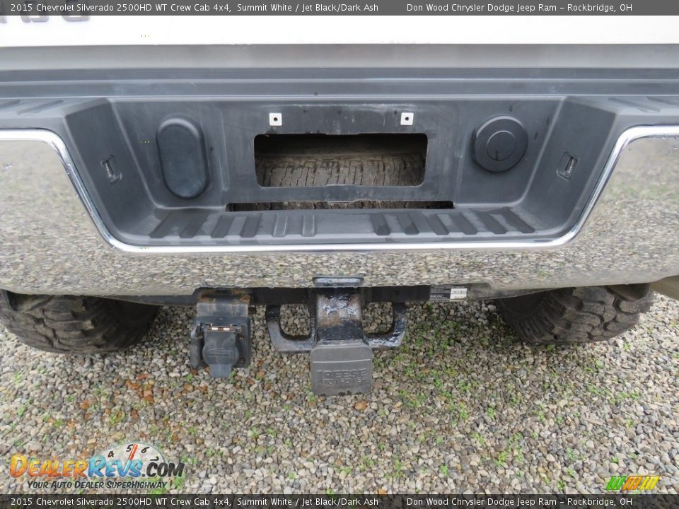 2015 Chevrolet Silverado 2500HD WT Crew Cab 4x4 Summit White / Jet Black/Dark Ash Photo #13