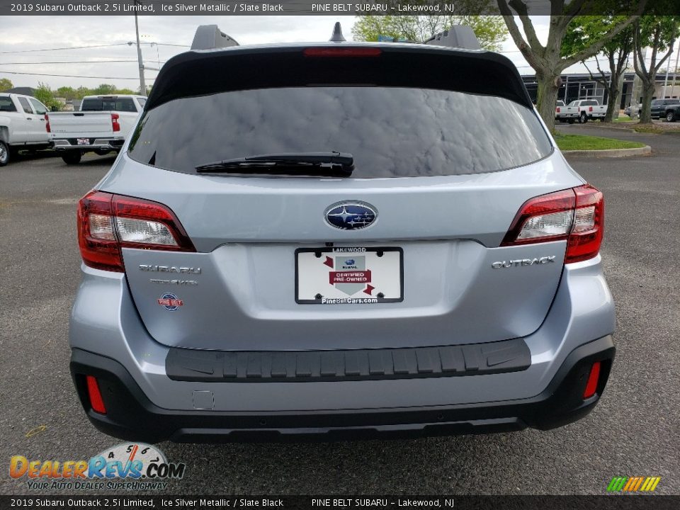 2019 Subaru Outback 2.5i Limited Ice Silver Metallic / Slate Black Photo #6