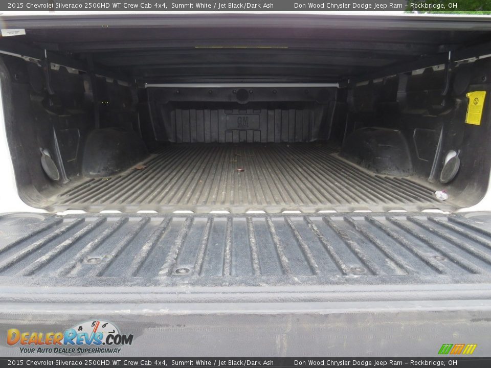2015 Chevrolet Silverado 2500HD WT Crew Cab 4x4 Summit White / Jet Black/Dark Ash Photo #14