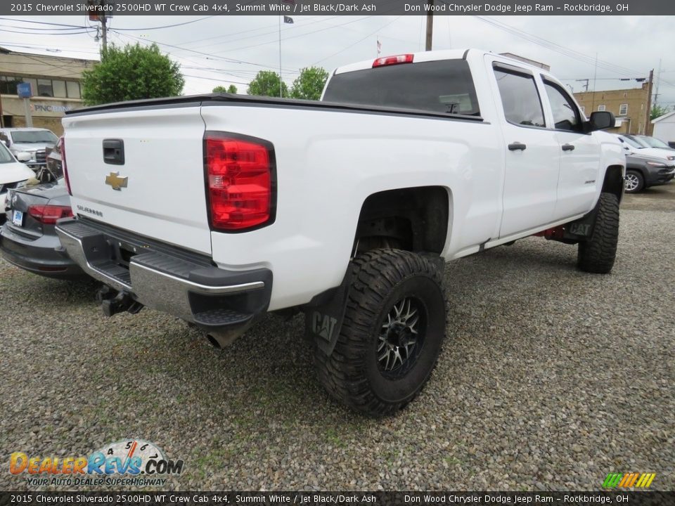 2015 Chevrolet Silverado 2500HD WT Crew Cab 4x4 Summit White / Jet Black/Dark Ash Photo #15