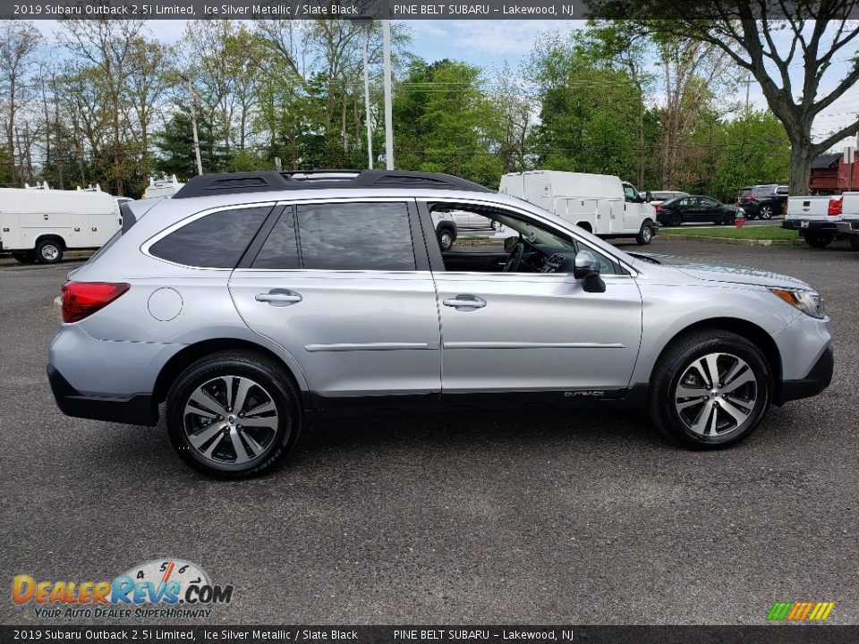 2019 Subaru Outback 2.5i Limited Ice Silver Metallic / Slate Black Photo #8