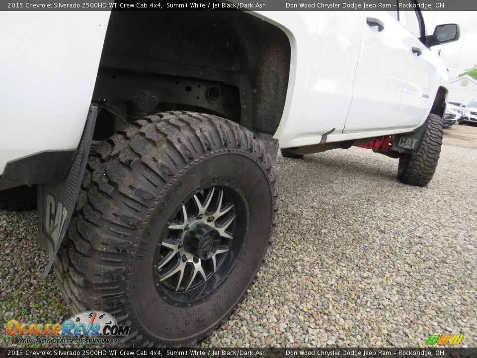 2015 Chevrolet Silverado 2500HD WT Crew Cab 4x4 Summit White / Jet Black/Dark Ash Photo #16
