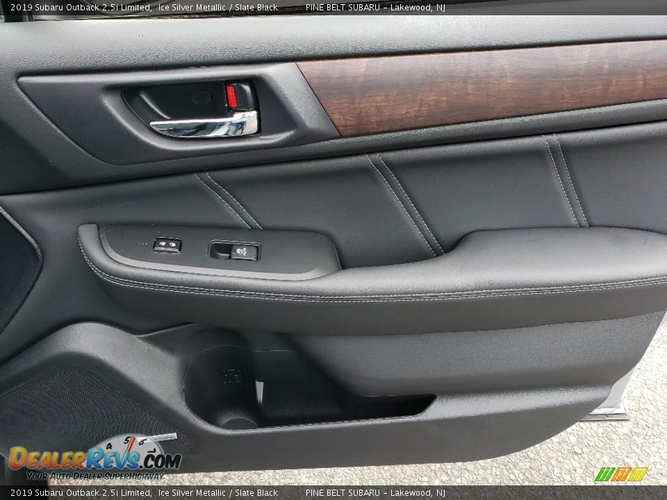2019 Subaru Outback 2.5i Limited Ice Silver Metallic / Slate Black Photo #10